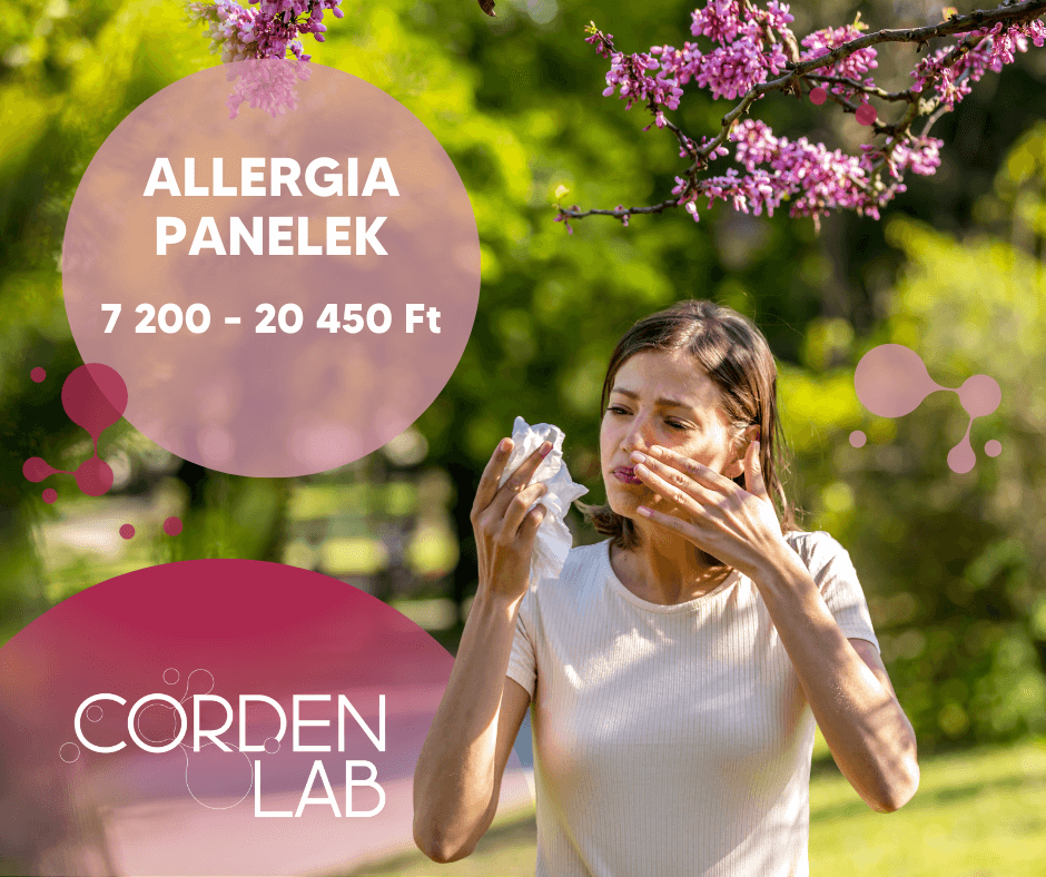 CordenLab 20-as Inhalatív allergén specifikus IgE panel